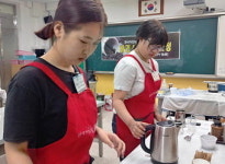 대구 복현중 바리스타 자격증반, 자격검정시험서 68명 전원 합격