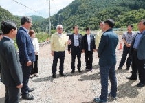 영양군의회, 주요 사업장 방문 군민과 소통 행보