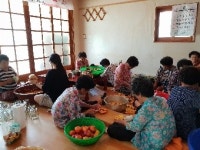 경산시, 남산면 연하리 마을회관에서 치매보듬마을 복숭아청 나누기 행사