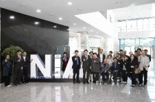 대구 경북 장애인정보화협회 간부들 대구경북 정보화진흥원 방문