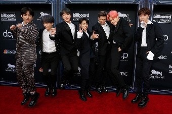 방탄소년단, 3년 연속 美 '빌보드뮤직어워드'서 '톱 소셜 아티스트상' 수상 '기염'