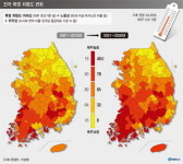 경북 ‘폭염 위험도’ 높은 지역 12개 시·군으로 확대
