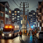 밤사이 정전사고 발생…대구 달성군 테크노폴리스 2천여 세대 깜깜한 밤