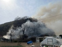 성주군 수륜면 성리산 화재