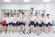 [1618]올해 신설된 대성여고 간호봉사단, 대전지역 보건·간호 우리에게 맡기세요