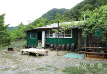 강원도 흙집에서