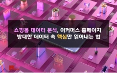 이커머스 마케터 필독! 방대한 데이터 속 핵심 찾는 법