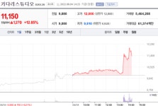 [특징주] 키다리스튜디오, 2분기 호실적에 급등