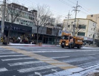 포항시, 신속한 제설작업으로 출근길 정상화