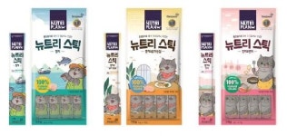 뉴트리플랜, 반려묘 100% 휴먼그레이드 ‘뉴트리스틱’ 3종 출시