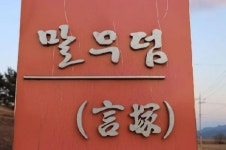 [윤일원의 시선] 말 폭력시대에 말 무덤...예천군 지보면 대죽리