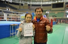 한국복싱 최초 부녀 국가대표 탄생