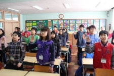 창원 반송초교 학교폭력 추방의 날 운동