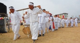‘원동목도소리’ 경남도 민속예술축제 참가