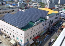 양산 덕계시장 태양광 발전시설 준공
