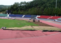 축제 코 앞인데 합천공설운동장 엉망