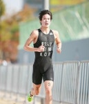 통영시청 김지환, 트라이애슬론 남자부 1위