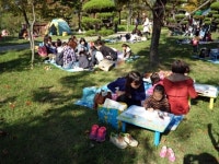 하얀 도화지에 환경을 담다