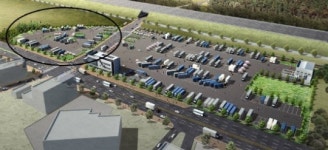 진주시 화물자동차 공영차고지 조성 순항