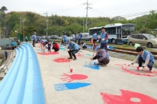 창원시 진해구 행암항 벽화 진풍경