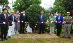 정의화 국회의장 진주 가마못 공원 기념식수