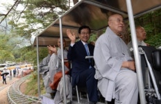 거창군, 의상봉 모노레일 준공식
