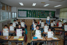 사천 용현초교, 희망 편지쓰기로 지구촌 사랑 실천