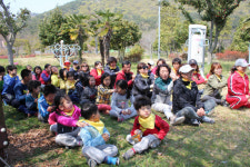 통영사량초교, 사계절 호연지기 프로젝트 실시
