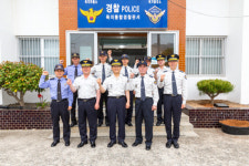 백승엽 경남경찰청장, 통영 욕지파출소 격려 방문