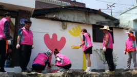 경남대학교행정대학원 행복봉사단, 봉사활동 전개