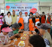 박영수 손짜장, 함안군서 짜장면 나눔행사