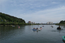 진주 남강 레저스포츠체험장 열려