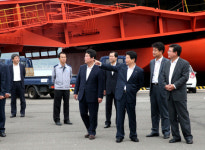 안상수 창원시장, 마산항가포신항 등 현장 방문