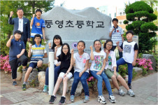 통영초교 개교 107주년 기념 표지석 건립