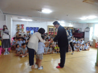 통영 숲속유치원, 이웃돕기 성금 기탁
