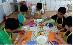 진주 대아중학교, 푸드치료 진로탐색 학습