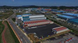 진주중소유통공동도매물류센터 완공