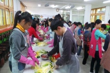 하동 화개초교 초록향기 봉사단 김장나눔 행사