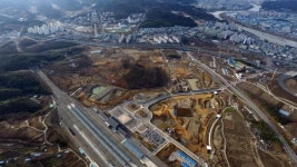 신진주역세권개발사업 공정률 22%