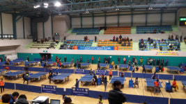 경남도지사기 생활체육탁구대회 사천서 열려