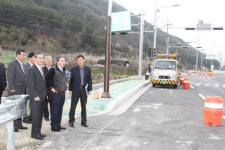 조철현 마산회원구청장, 송평로 현장점검