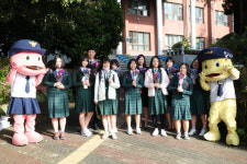 마산중부署, 학교폭력 예방 장미꽃 프러포즈