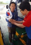 문산주유소, 태극기 무료 나눔 이벤트