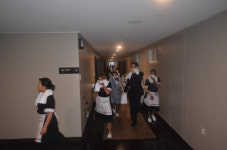 하동소방서, 켄싱턴리조트 소방훈련 실시