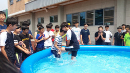 사천 삼천포中, 행복 Festival 개최