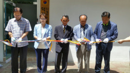 거제시 덕산3차아파트 경로당 현판식