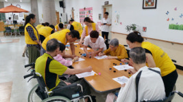 창녕군 가족봉사단, 노인전문요양원 방문 자원봉사