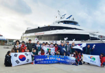 창원 웅남동, 광역시 승격 염원 독도 방문