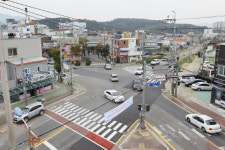 고성읍 서외오거리 회전교차로 사업 착공