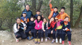 함안 예곡초교, 흡연예방 산행 체험활동